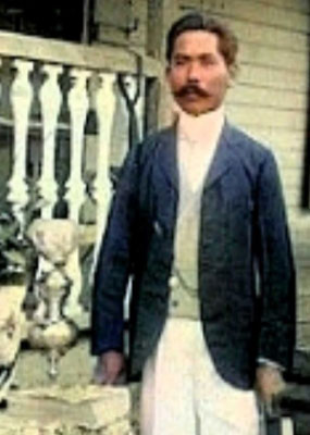 旅館白磯の創設者 赤崎伝三郎